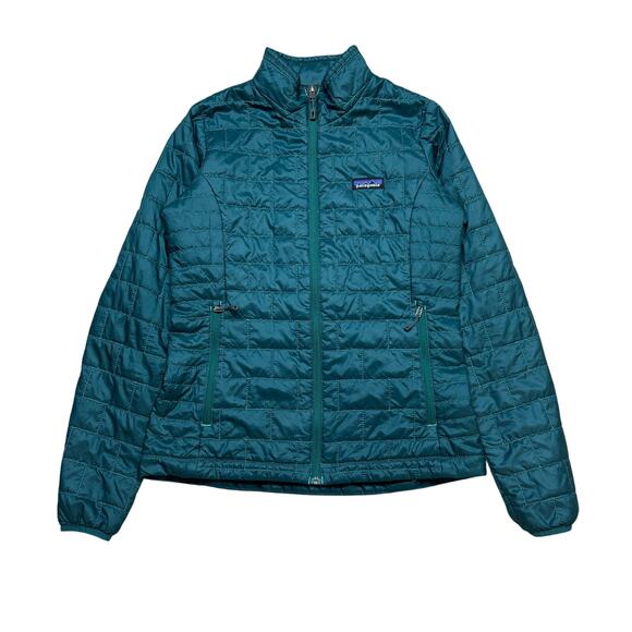 Patagonia Nano Puff Insulated Quilted Puffer Jacket Women's Small Gorpcore - Picture 1 of 10